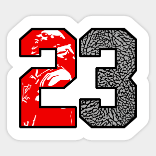 23 Cement Sticker